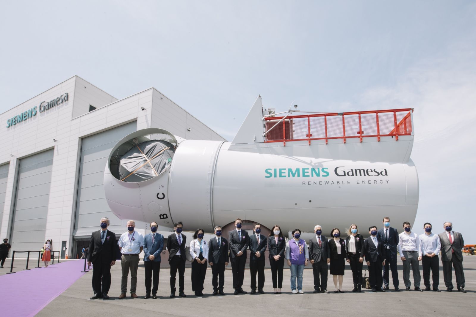 綠能大躍進　亞太首座離岸風電風機機艙組裝廠在台落成啟用 - https://www.watchmedia01.com