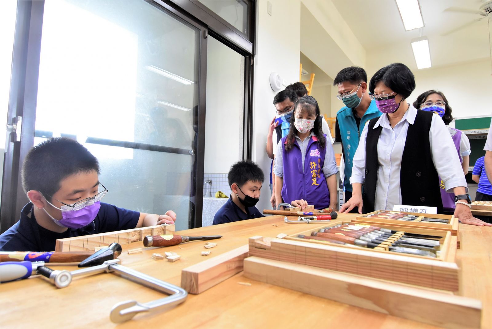影／鹿港傳藝教育基地啟用　傳統木雕、木作及錫工藝招生中 - https://www.watchmedia01.com