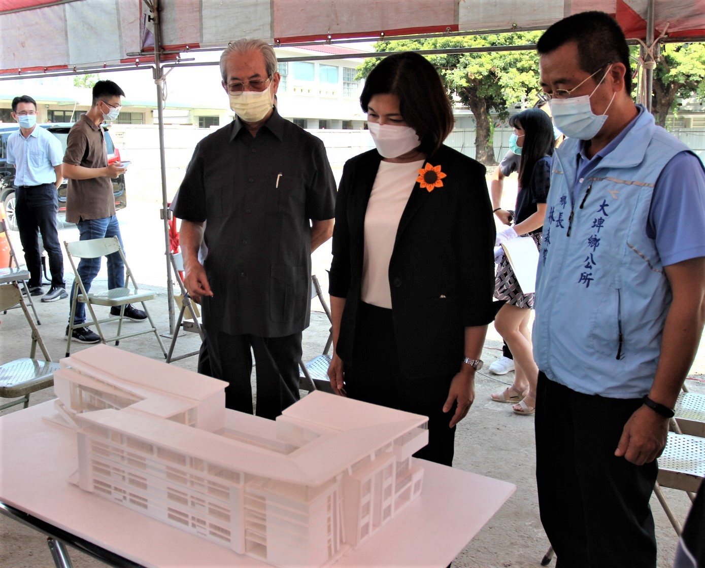 大埤國小老舊校舍重建動土 融入百年老茄苳繪本意象 - https://www.watchmedia01.com