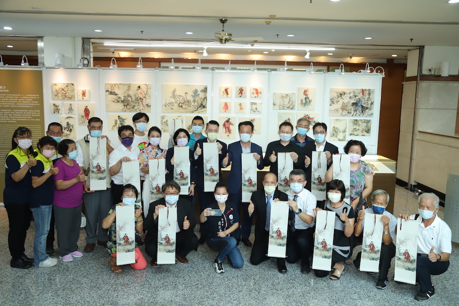 夏荊山大師嘉縣展百像鍾馗　翁章梁：嘉義之光 - https://www.watchmedia01.com