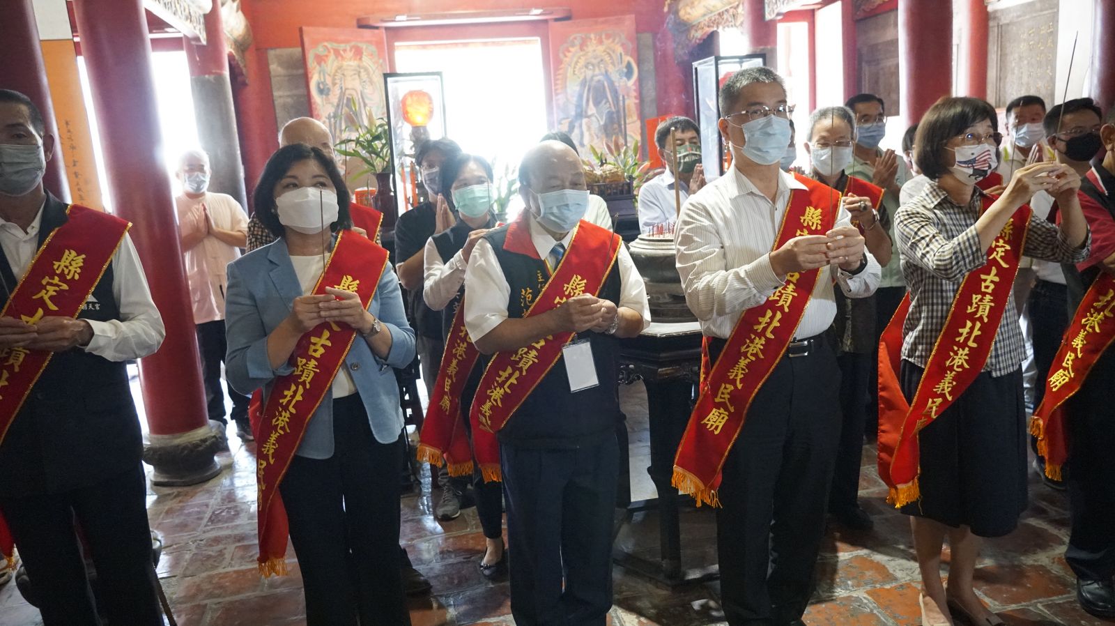 影／徐國勇為台灣民間忠烈祠揭匾　喚起後人不忘先民英勇事蹟 - https://www.watchmedia01.com