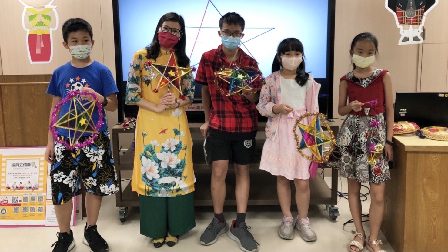 越南星星燈籠手作體驗　移民署彰化縣服務站貼心宣導5倍券 - https://www.watchmedia01.com
