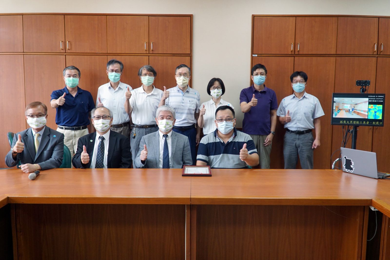 影／攜手抗「疫」　恆亮電子捐贈大葉大學熱成像人臉辨識測溫系統 - https://www.watchmedia01.com