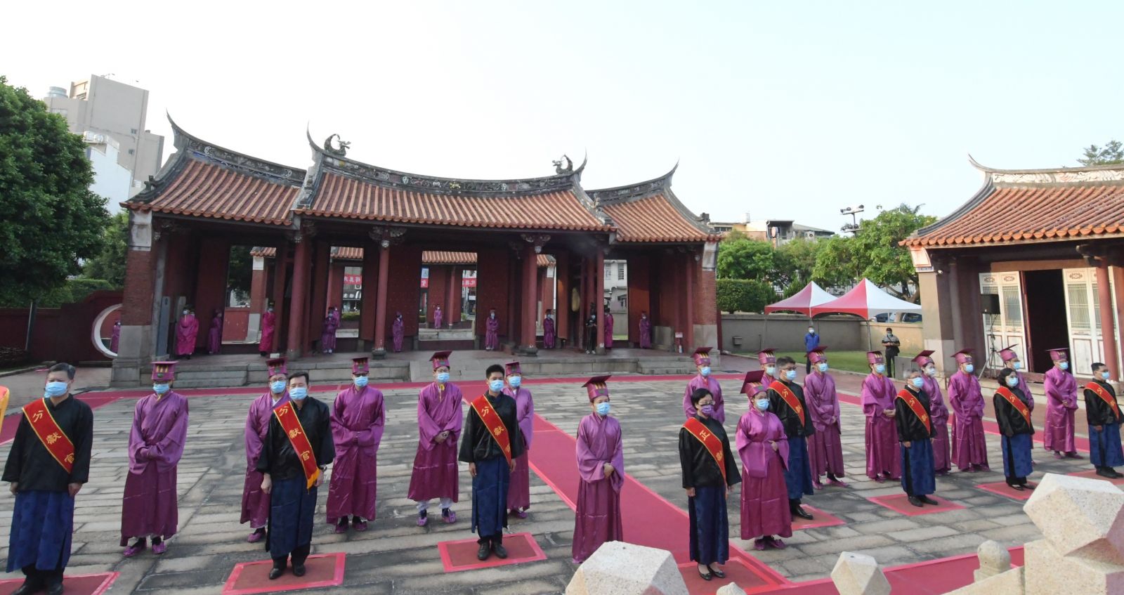 影／陽春版祭孔！大成至聖先師孔子2571週年誕辰彰化因疫情精簡舉辦 - https://www.watchmedia01.com