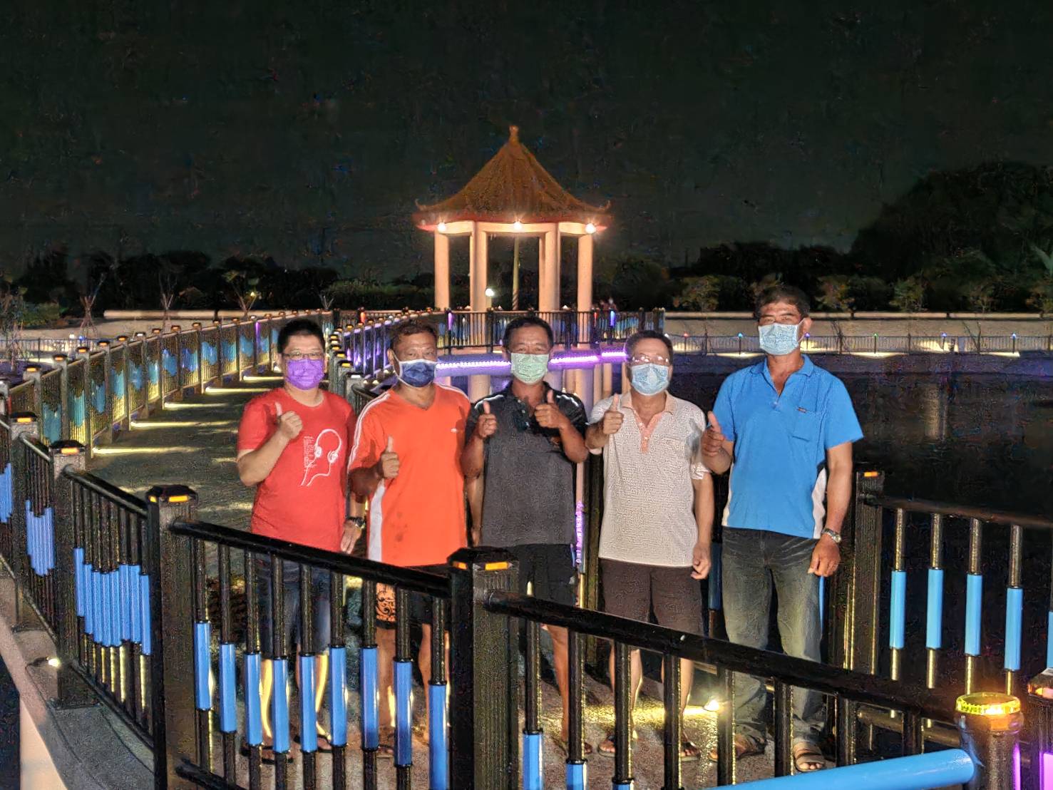 影／廢魚塭變身七彩湖光公園猶如仙境 環湖360度都是拍照景點 - https://www.watchmedia01.com