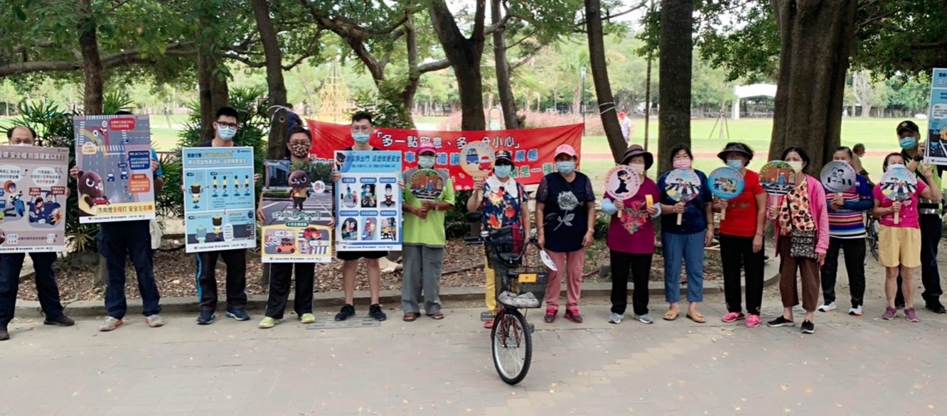 疫情警戒降又逢交通安全月　北港警運動公園加強宣導 - https://www.watchmedia01.com