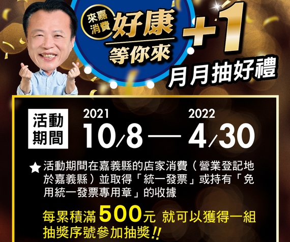 等你來「+1」消費拿豪宅　嘉義縣振興券擴大加碼還有隱藏版驚喜大禮 - https://www.watchmedia01.com