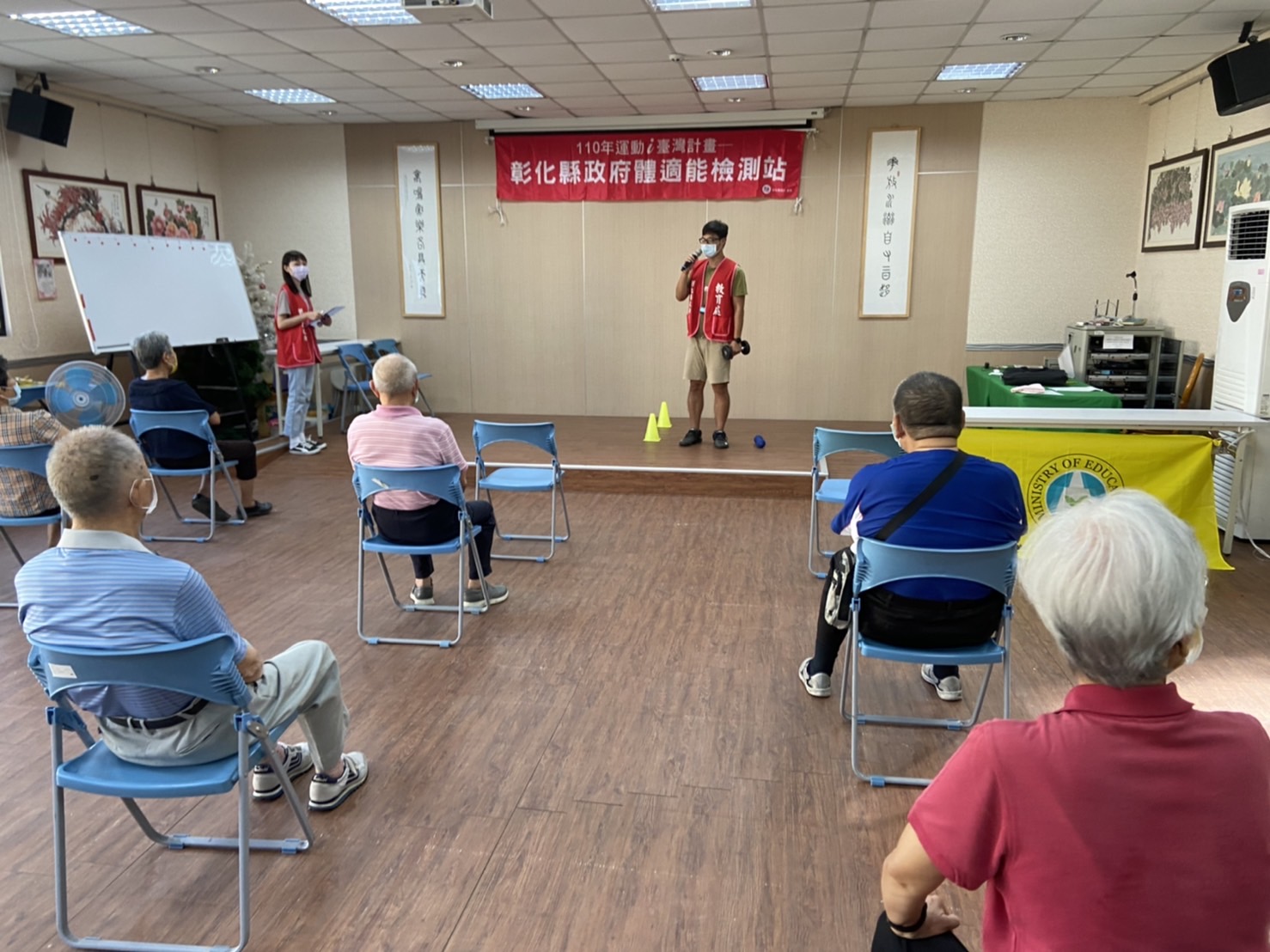 影／守護銀髮族鼓勵老人運動　中彰榮家辦理體適能檢測 - https://www.watchmedia01.com