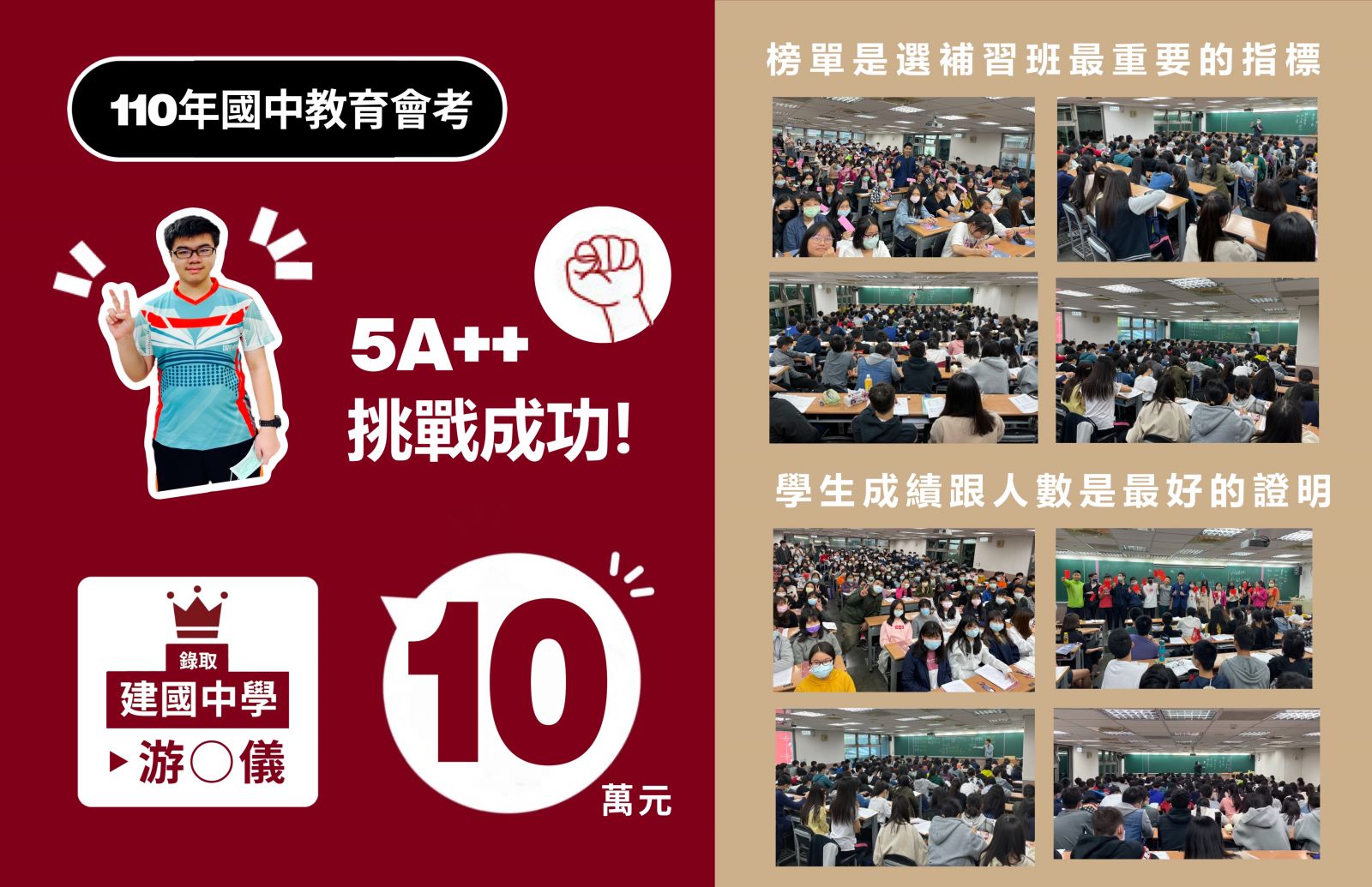 台灣版「魷魚遊戲」！首選會考5A++保證班獎學金10萬元 - https://www.watchmedia01.com