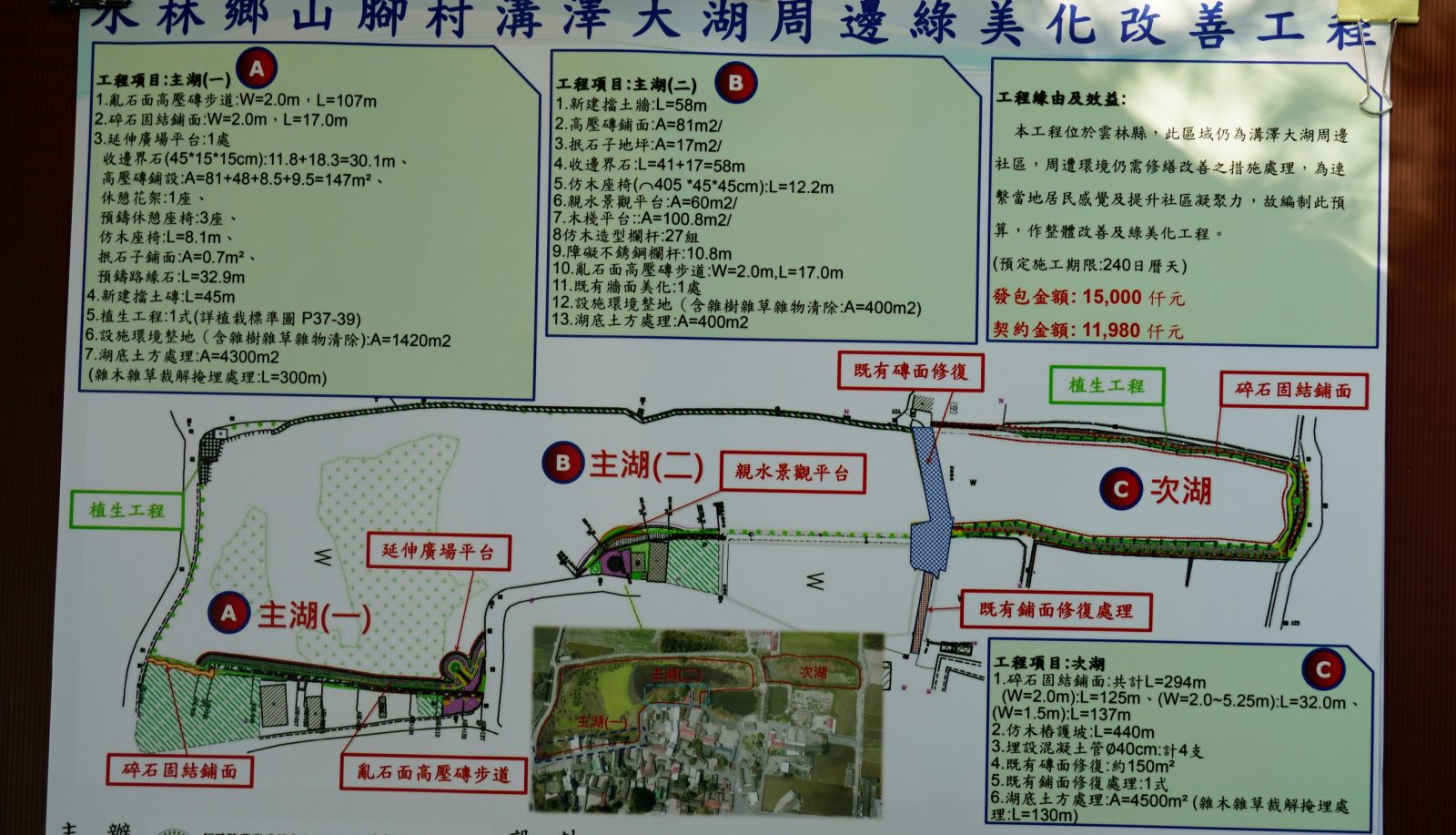 影／蘇治芬為偏鄉打造生態埤塘　水林溝澤大湖綠美化開工 - https://www.watchmedia01.com