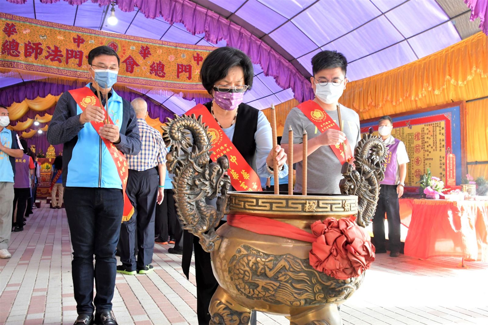 影／為喬友大火及疫災亡者超渡　彰化縣舉辦辛丑年消災祈福法會 - https://www.watchmedia01.com