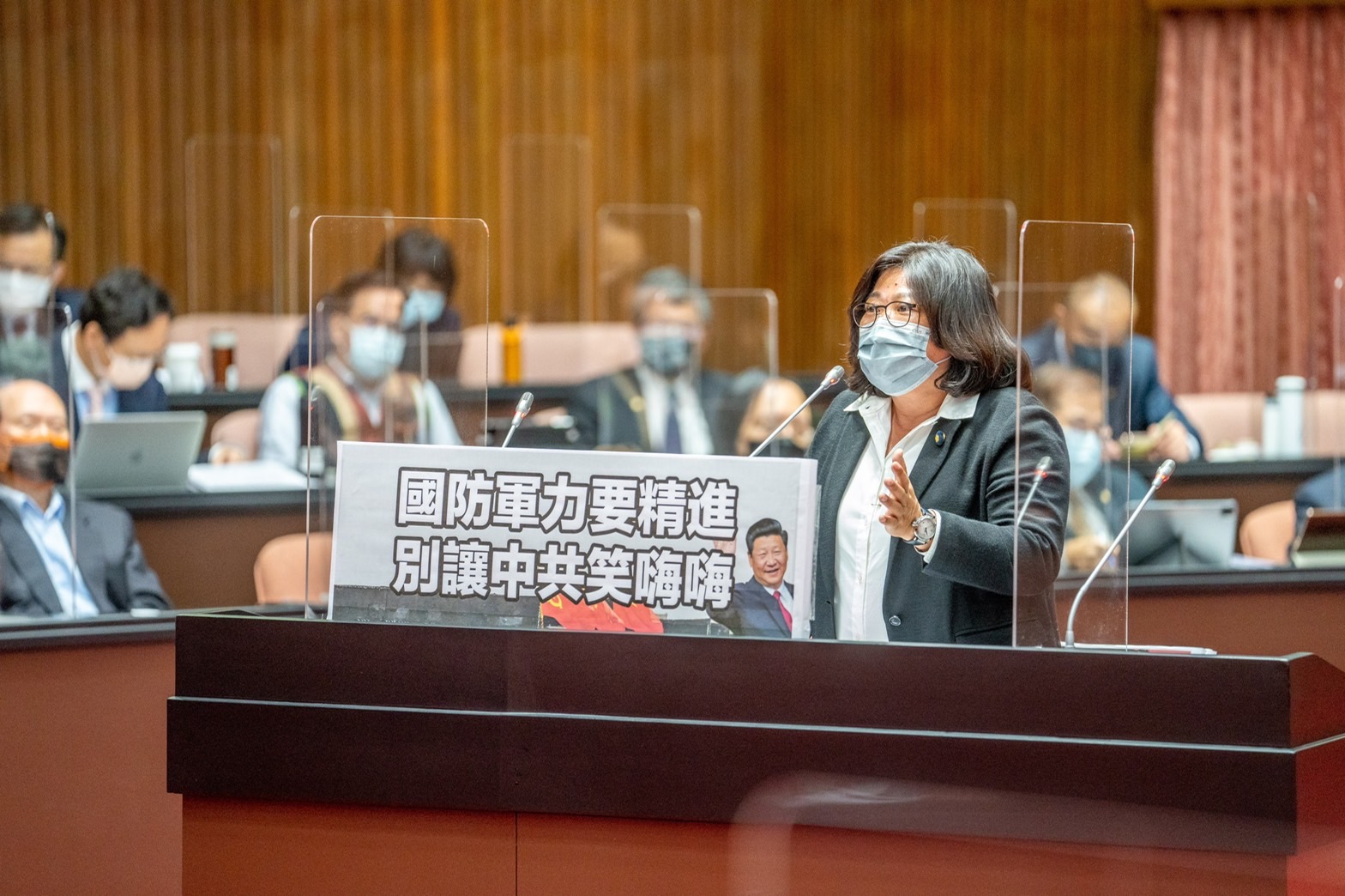 保衛台灣護民主　立委王美惠疾呼政府要積極作為 - https://www.watchmedia01.com