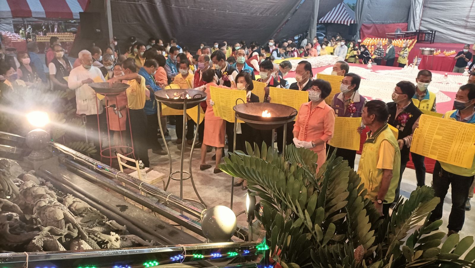 影/吳沙澤蘭宮酧恩祈安法會結束 千人點燈與祈願盼宜蘭縣平安順興 - https://www.watchmedia01.com