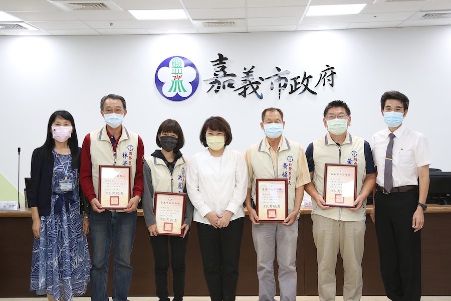 表揚特優里長　嘉義市長黃敏惠感謝獲獎人熱忱奉獻與辛勞付出 - https://www.watchmedia01.com
