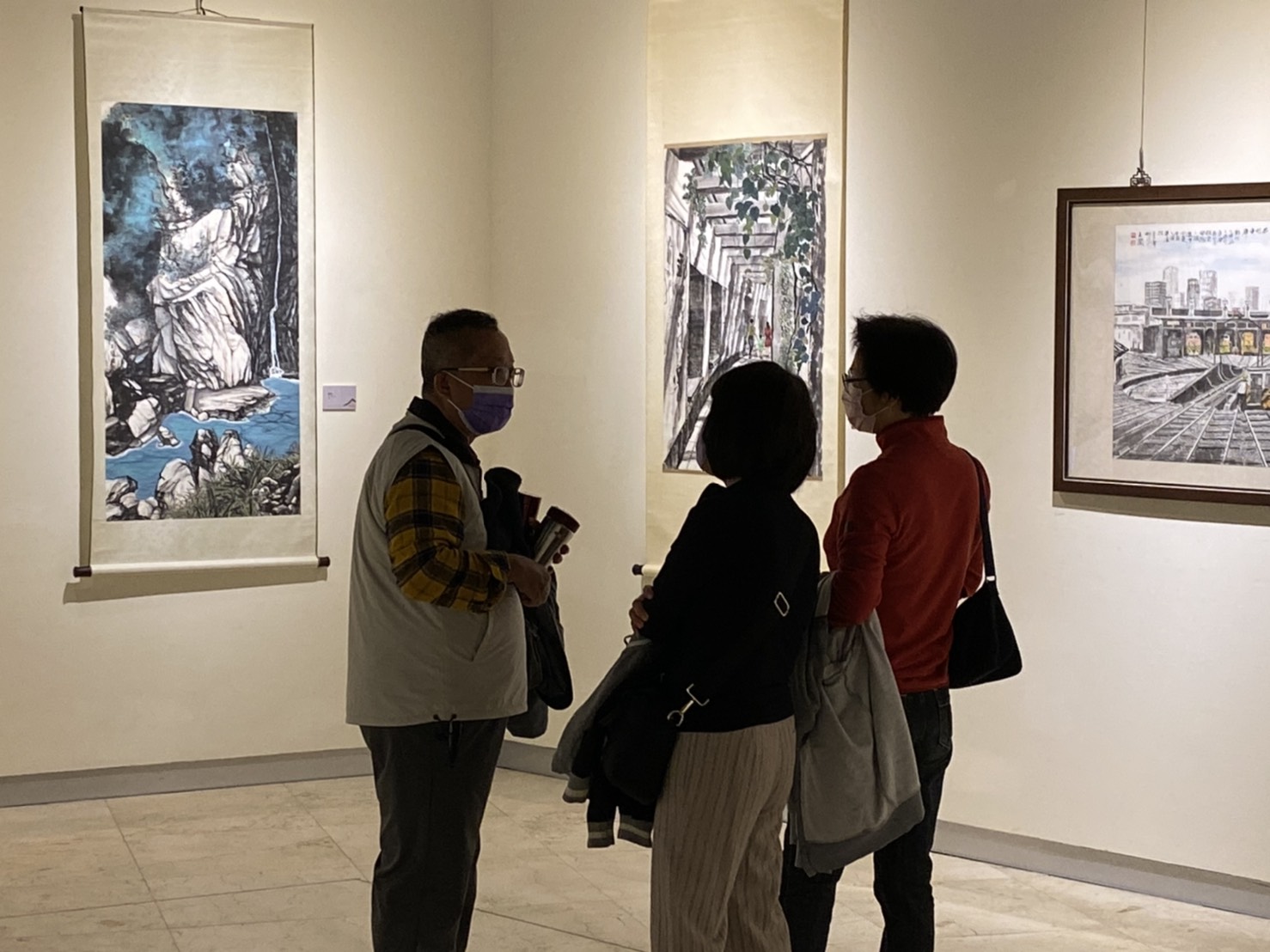 影／觀想憶動-彰化縣美術家接力展第106棒林玉蘭80回顧展 - https://www.watchmedia01.com