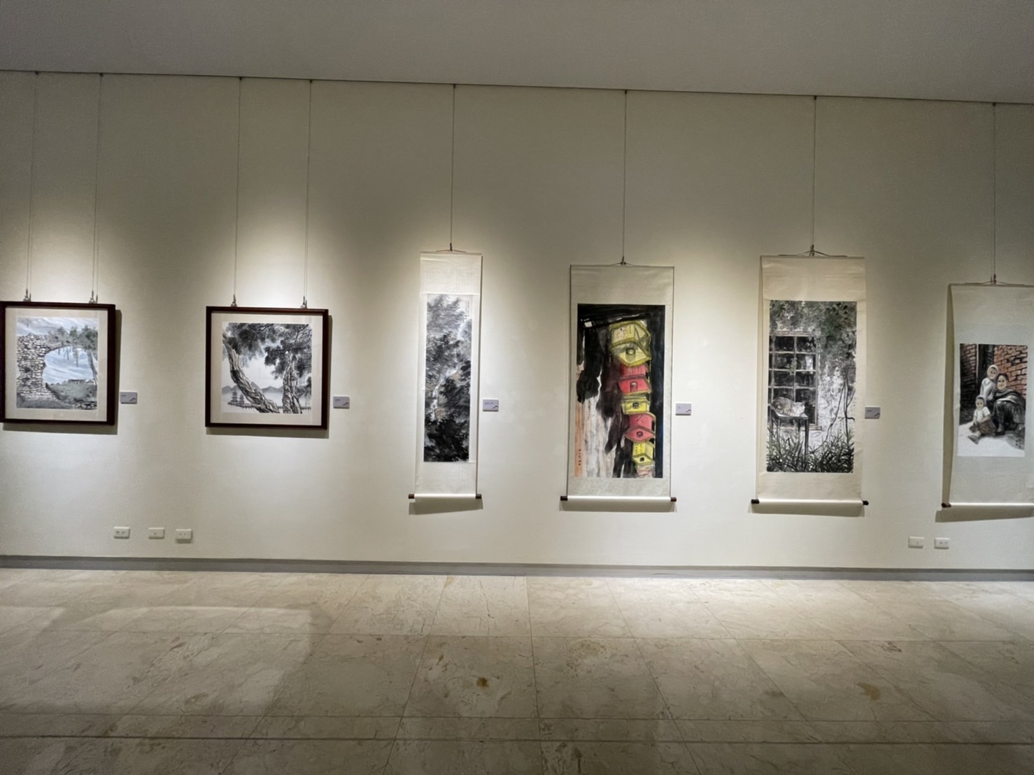 影／觀想憶動-彰化縣美術家接力展第106棒林玉蘭80回顧展 - https://www.watchmedia01.com