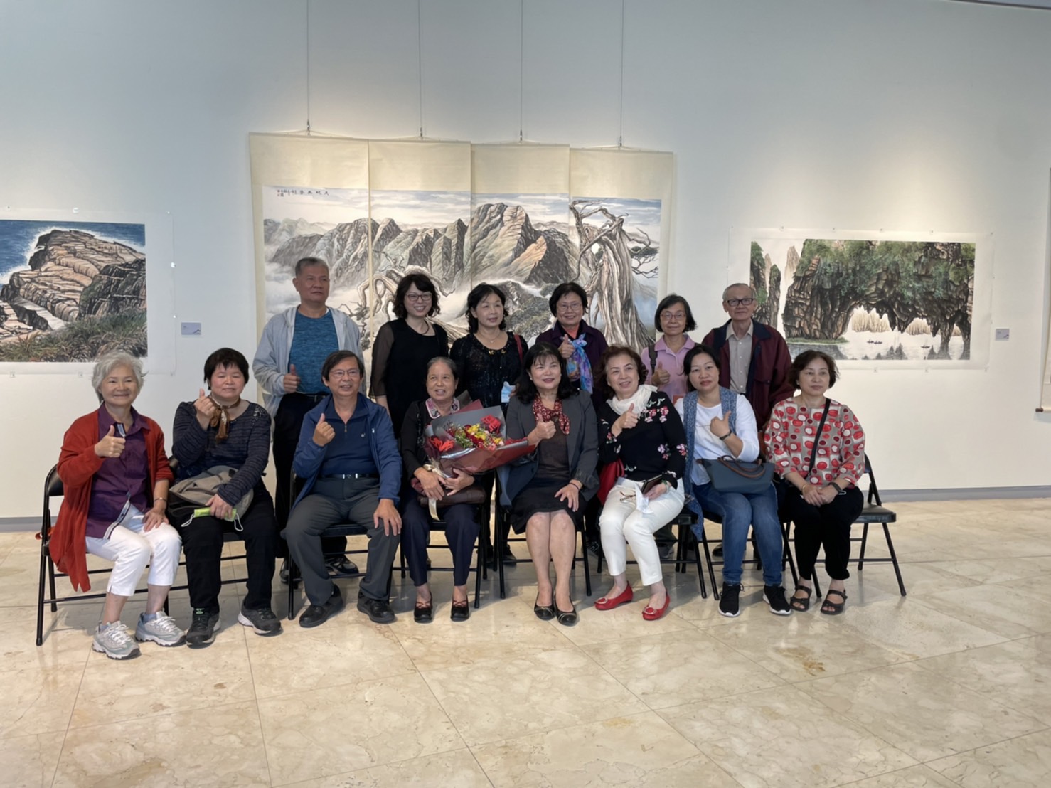 影／觀想憶動-彰化縣美術家接力展第106棒林玉蘭80回顧展 - https://www.watchmedia01.com