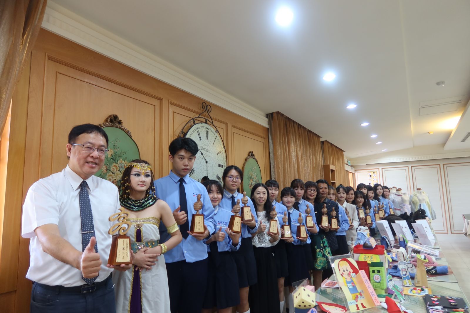 影／埃及艷后贏了！全國家事類美顏組競賽員林家商最出色 - https://www.watchmedia01.com