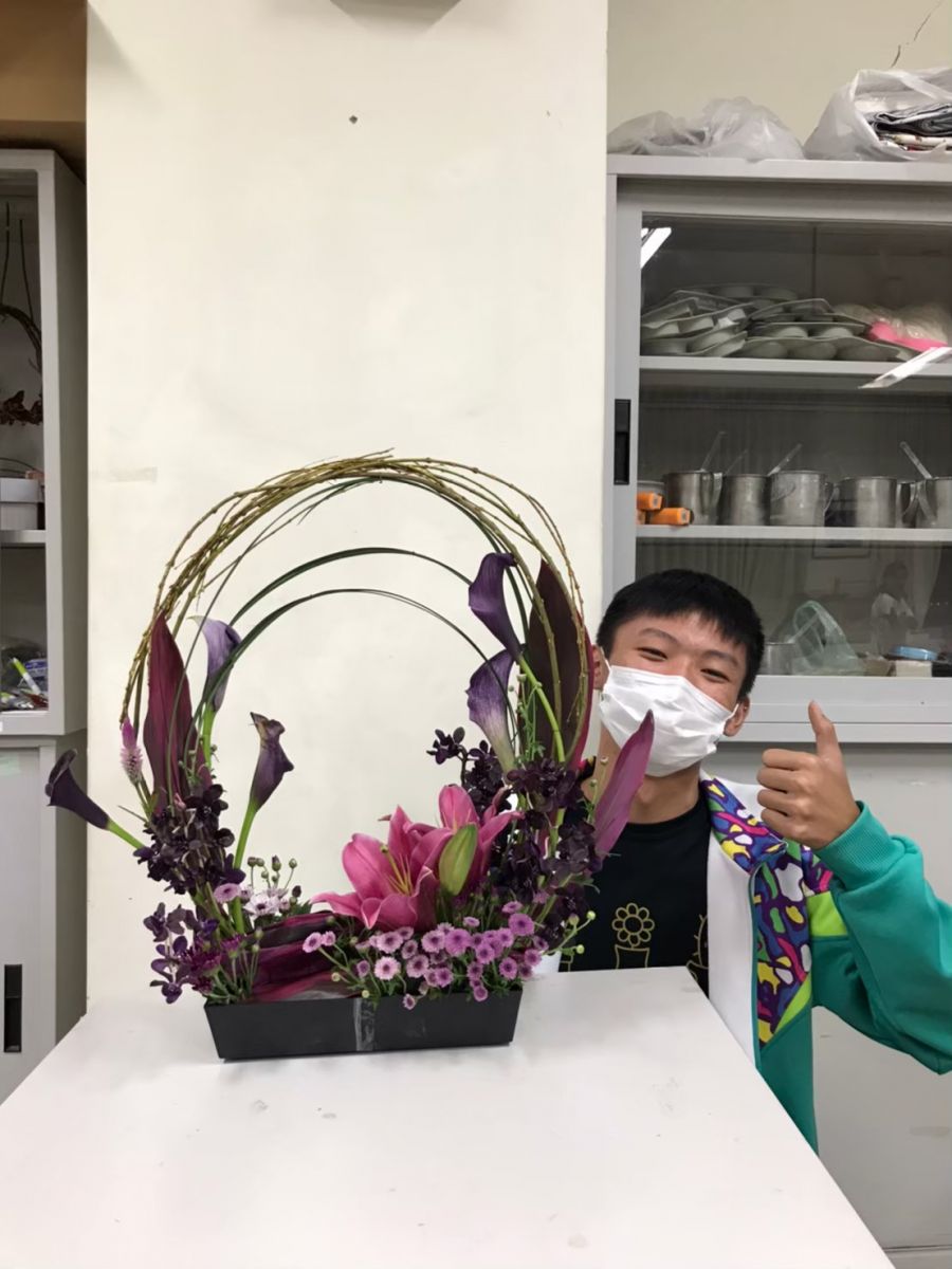 影／為志玲姐姐婚宴設計捧花 蔣煜倫重燃員林農工花藝搖籃薪火 - https://www.watchmedia01.com