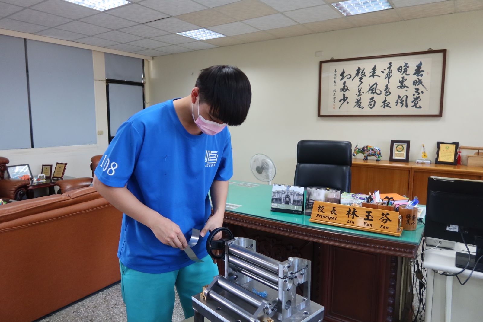 影／為志玲姐姐婚宴設計捧花 蔣煜倫重燃員林農工花藝搖籃薪火 - https://www.watchmedia01.com