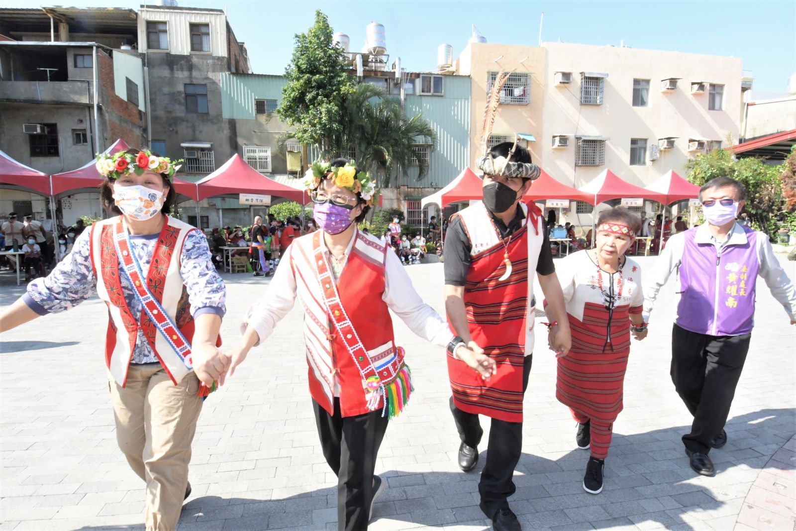 影／我們都是一家人　彰化豐年祭熱情奔放展現原住民族傳統文化 - https://www.watchmedia01.com