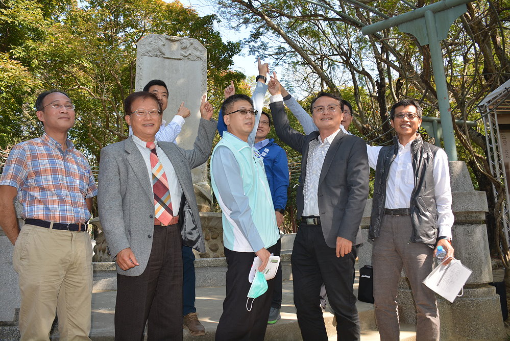 百年福康安紀功碑微傾　嘉義公園啟用AI智慧影像保存監測系統 - https://www.watchmedia01.com