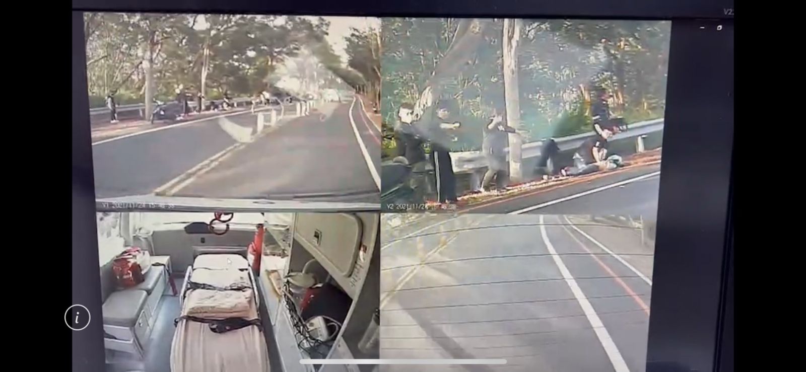 影／男大生打完疫苗騎機車在彰139線失控衝到對向車道撞擊路樹斷魂 - https://www.watchmedia01.com