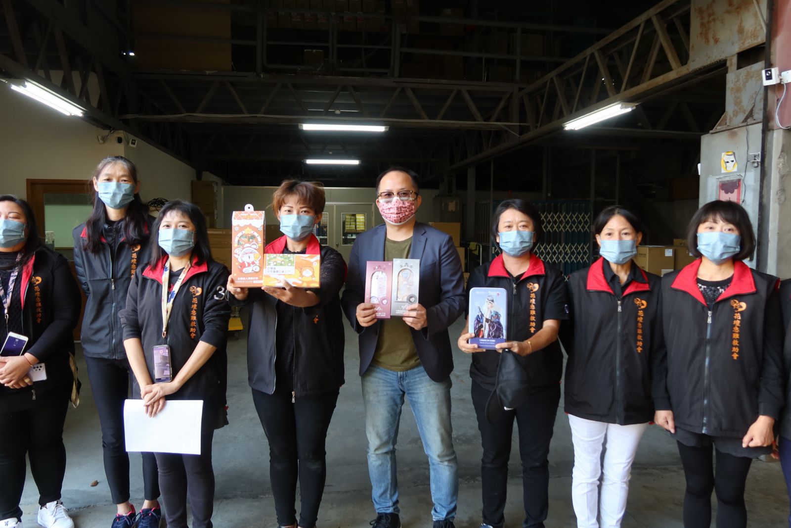影／口罩義賣無限量供應　企業「霸氣」挺花壇急難救助會 - https://www.watchmedia01.com