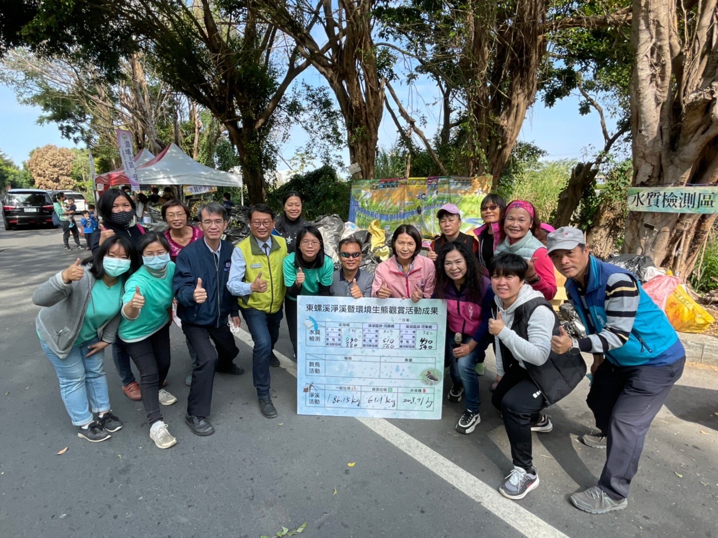 影／湖埔社區大學東螺溪淨溪和數鳥　超過300人參與 - https://www.watchmedia01.com