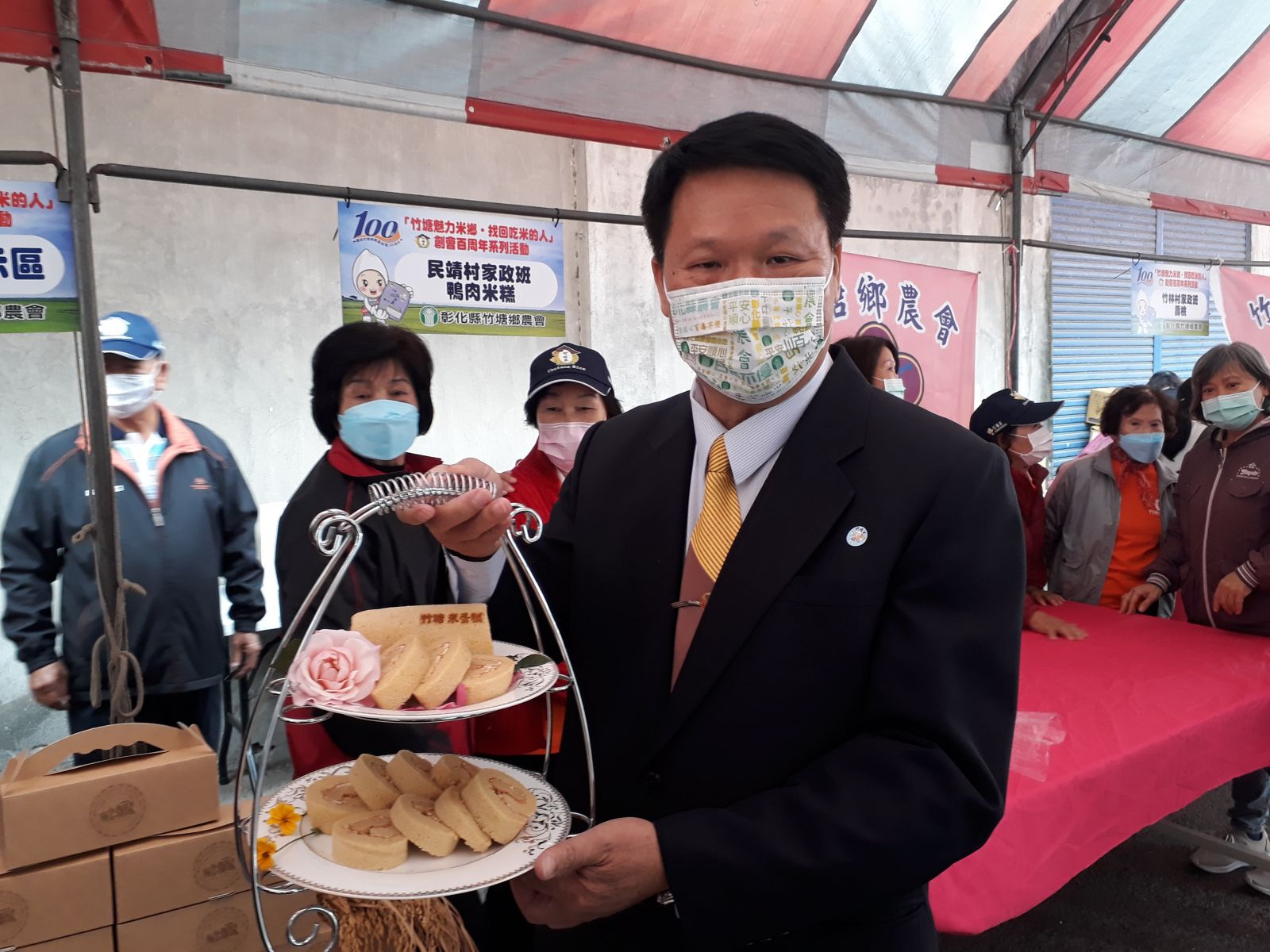影／竹塘米蛋糕新產品發表　魅力米鄉找回吃米的人 - https://www.watchmedia01.com