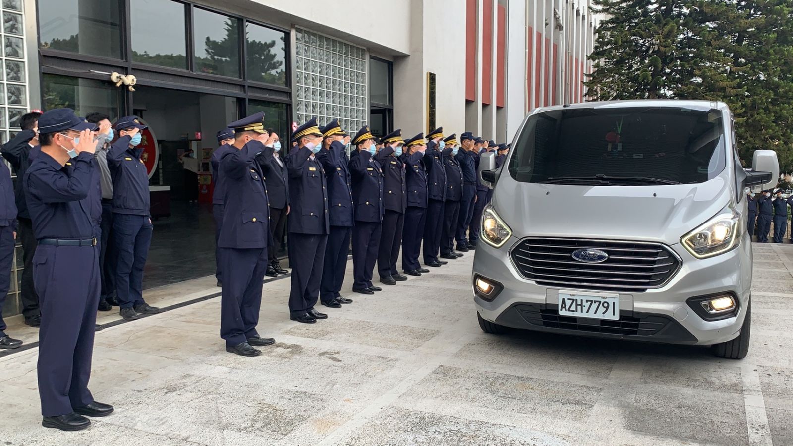 雲林縣警局長朱宗泰病逝 同袍及各界婉惜列隊恭送 - https://www.watchmedia01.com
