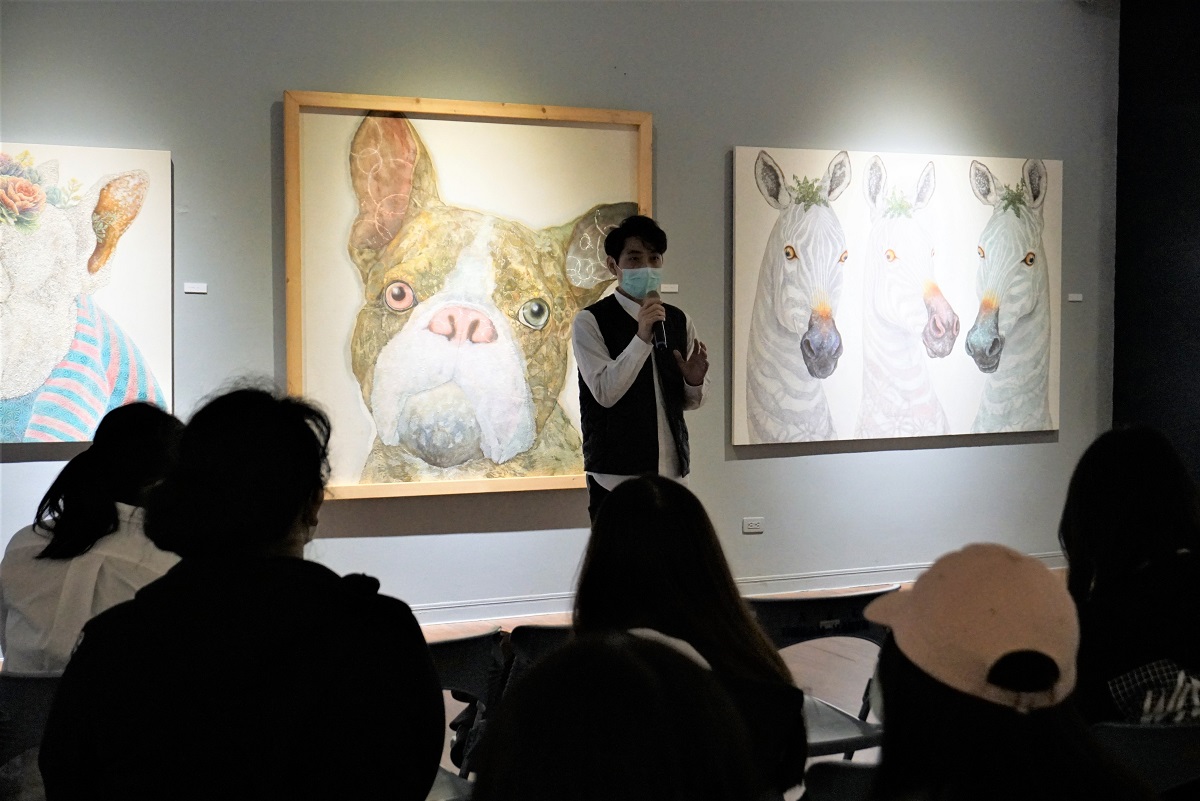 白田誉主也「自在自然」膠彩創作　虎尾科大藝術中心展出 - https://www.watchmedia01.com