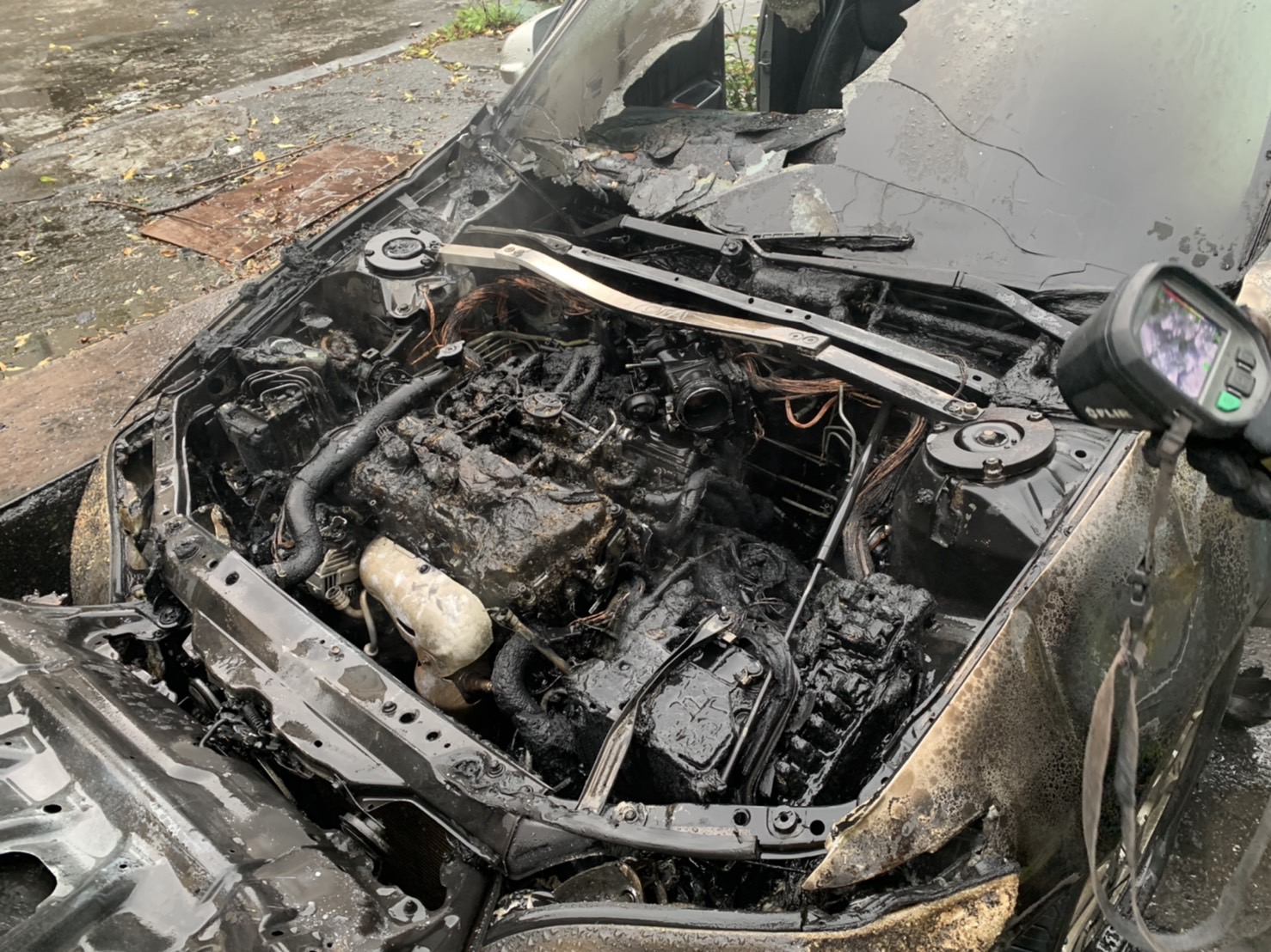 宜蘭市環河路與中山路口清晨火燒車 無人傷亡起火原因待查 - https://www.watchmedia01.com