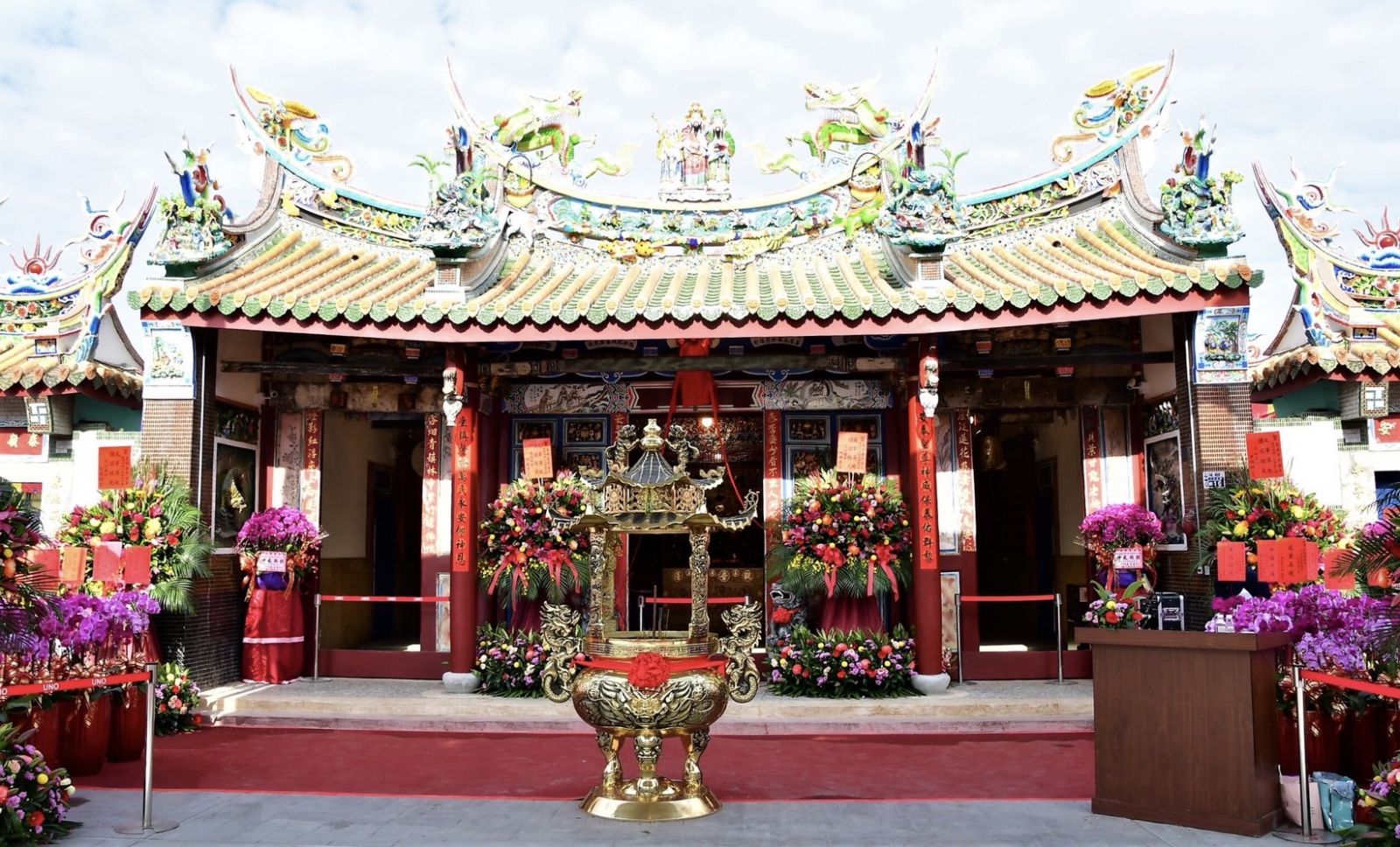 影／跳鍾馗開廟門！百年古剎風華再現　社頭泰安岩修復竣工 - https://www.watchmedia01.com