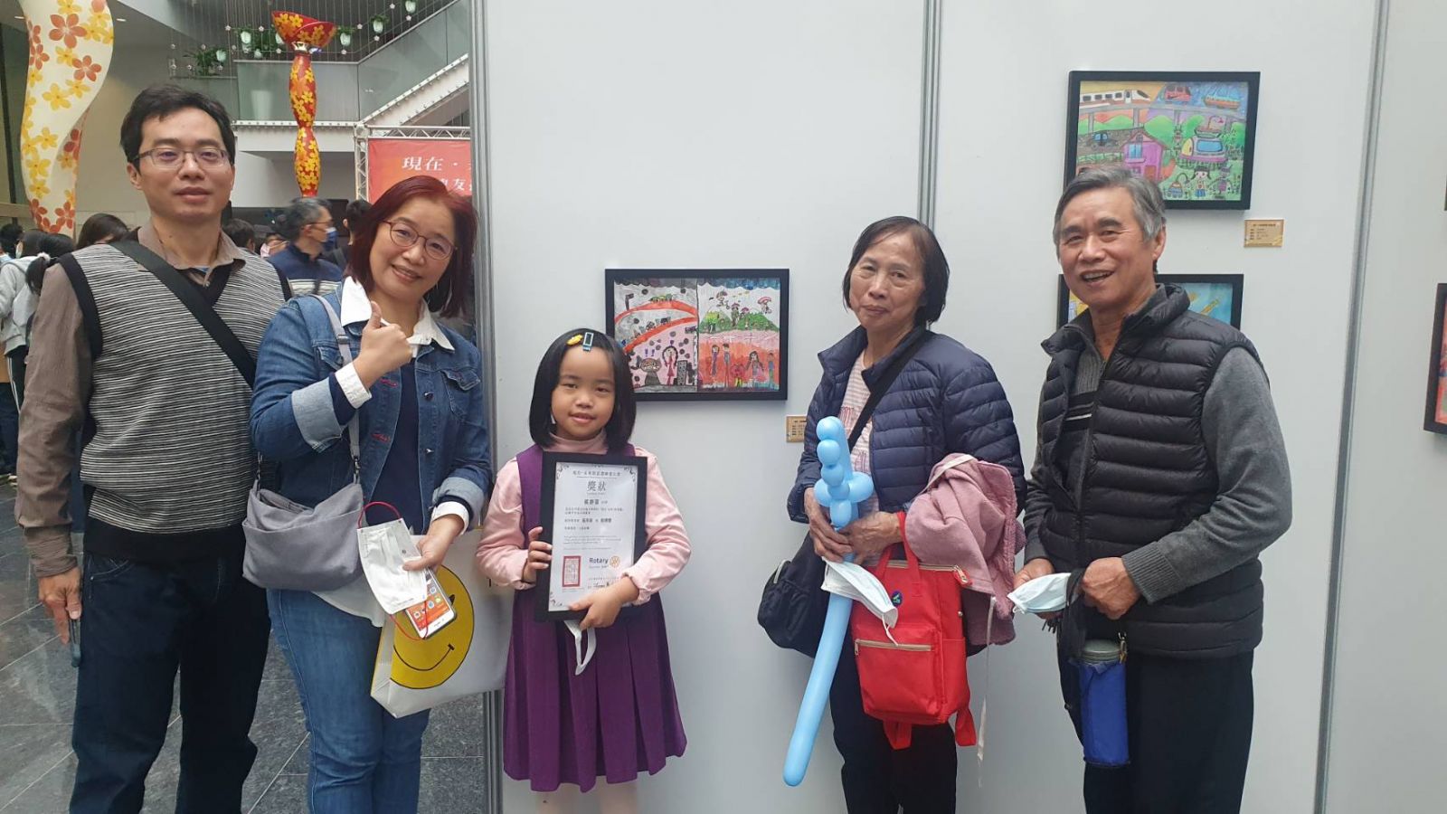 中市創意畫徵圖暨公益畫展 小畫家彩筆描繪未來世界 - https://www.watchmedia01.com