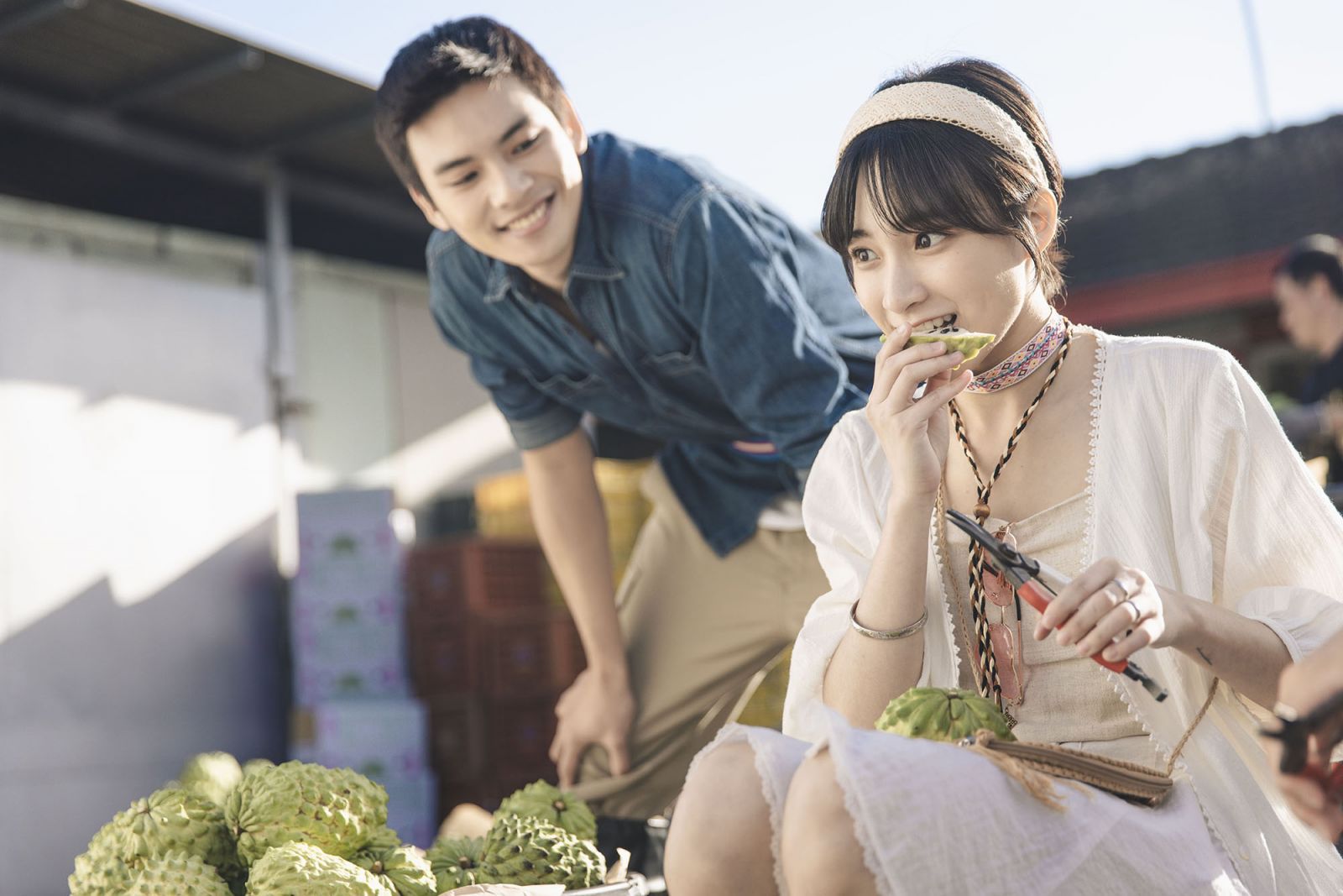 甜美台東鳳梨釋迦 饒慶鈴邀民眾一起吃釋迦過好年 - https://www.watchmedia01.com
