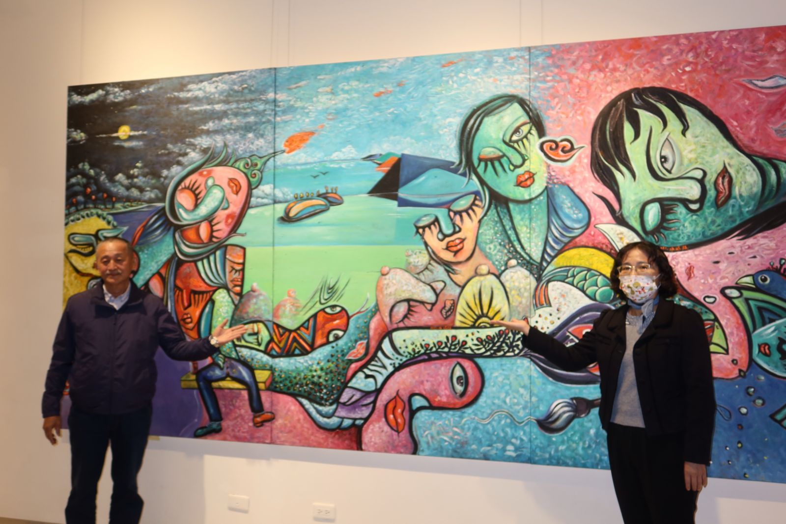 影／想像與真實！林鴻銘2022創作展彰化縣立美術館展出 - https://www.watchmedia01.com