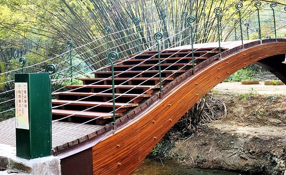 南投林管處打造澀水森林步道新景點,倘佯森林悠境-景觀橋完成啓用 - https://www.watchmedia01.com