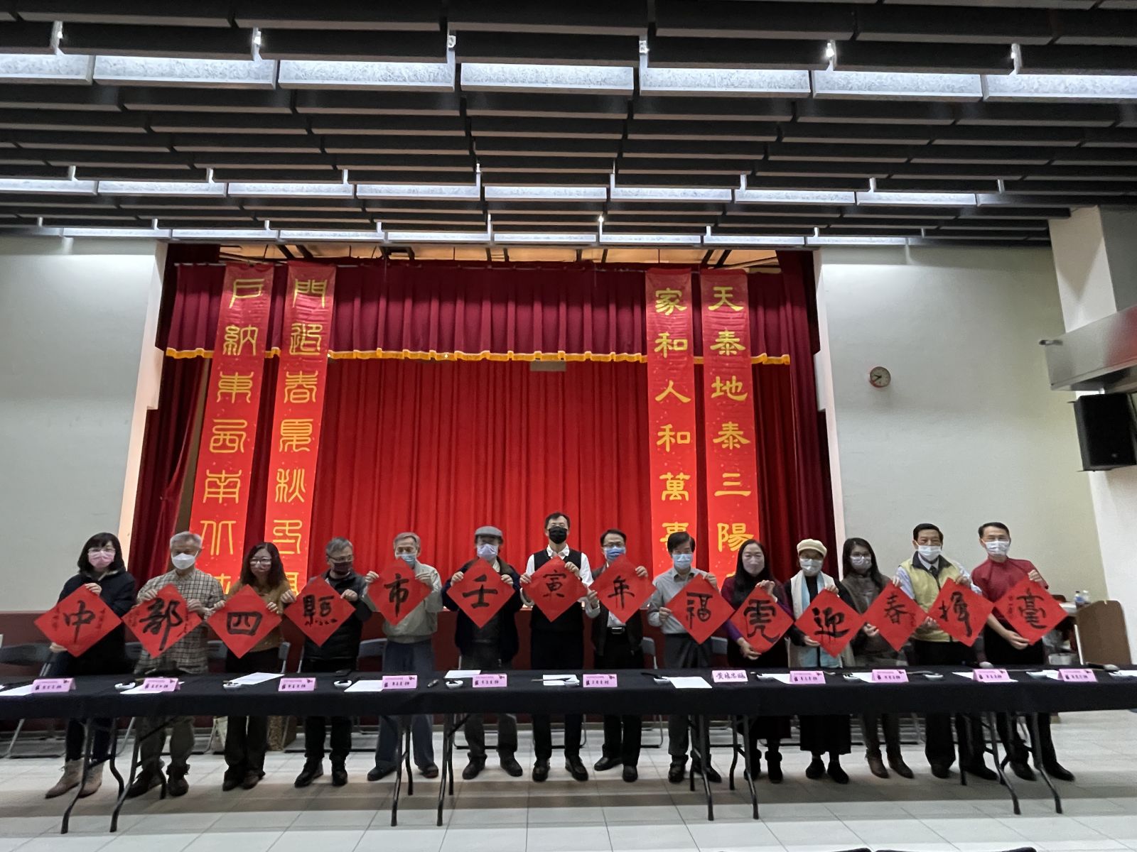 影／彰美館「壬寅年福虎迎春揮毫」贈春聯 歡迎民眾索取 - https://www.watchmedia01.com