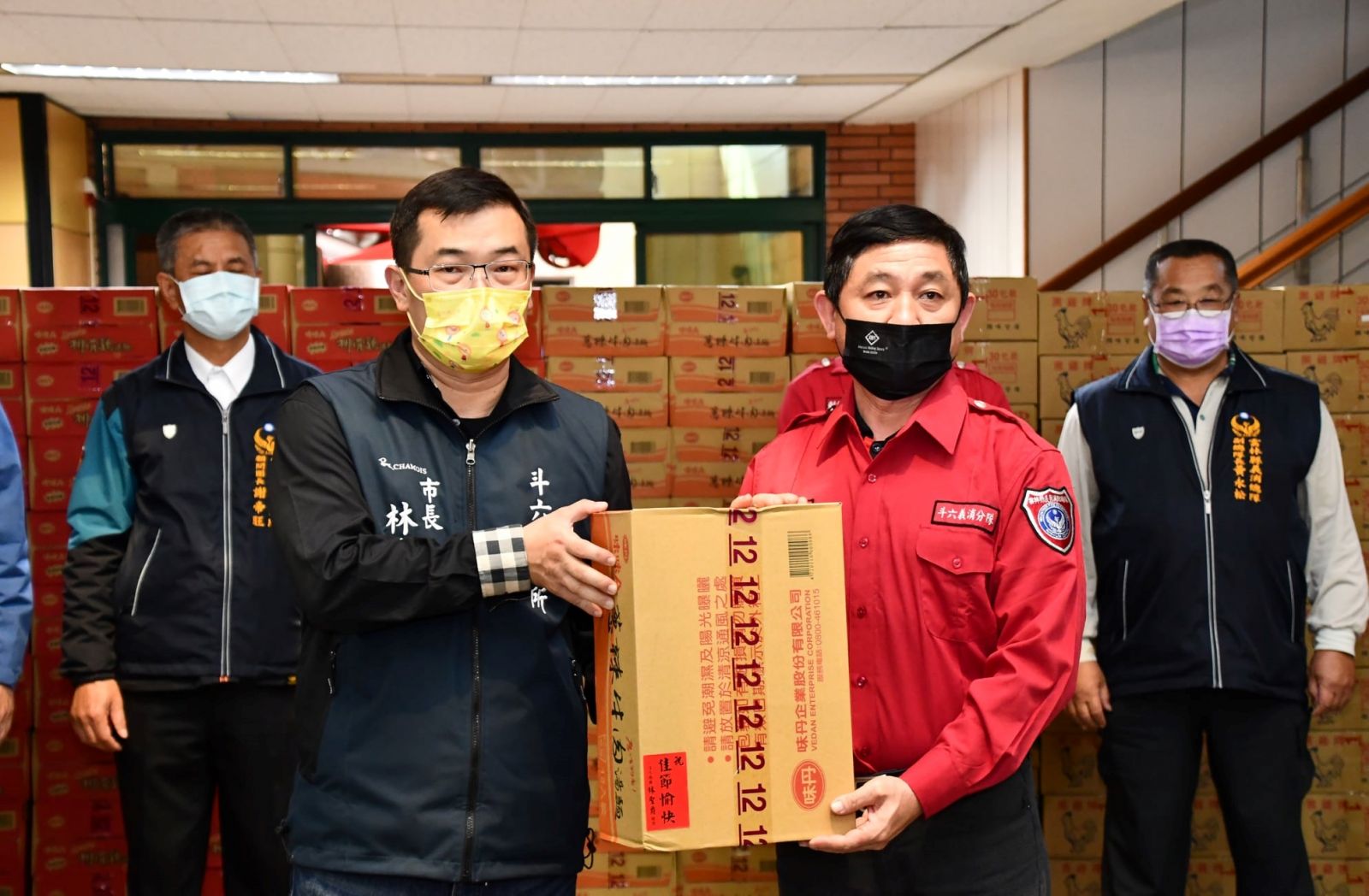 消防護家園平安過新年　張麗善率民代慰勞打火弟兄拜早年 - https://www.watchmedia01.com