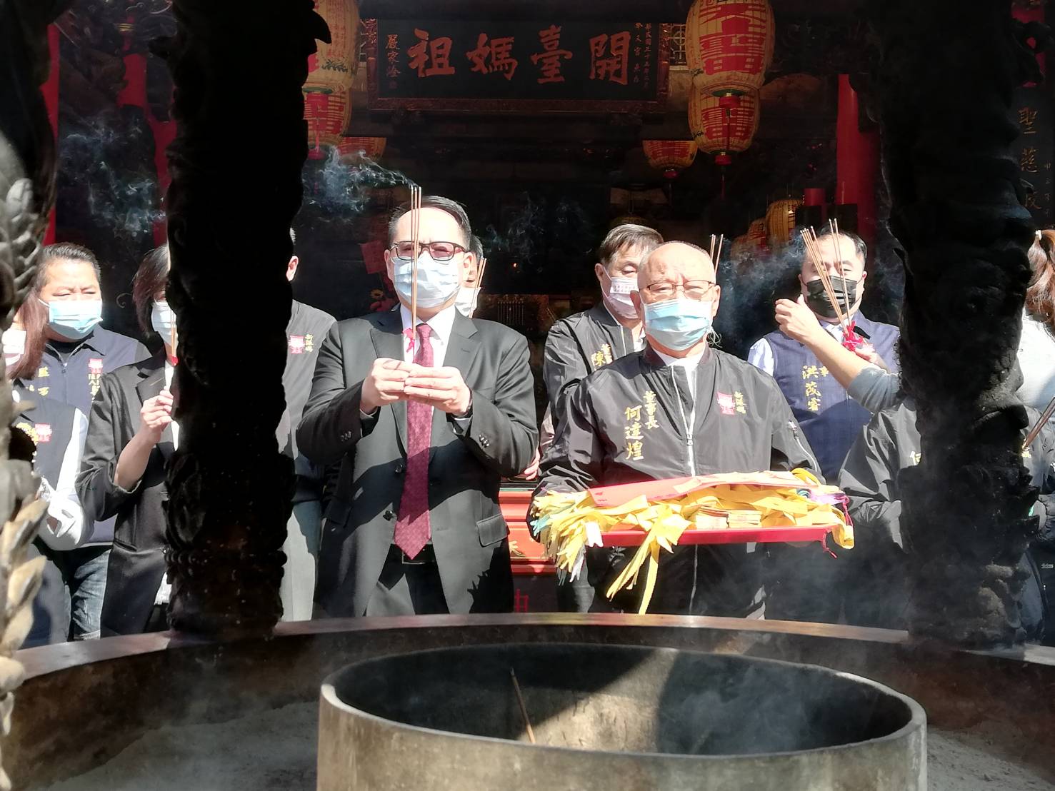 新港開臺媽祖與虎爺進駐耐斯百貨 陪民眾過新年 - https://www.watchmedia01.com