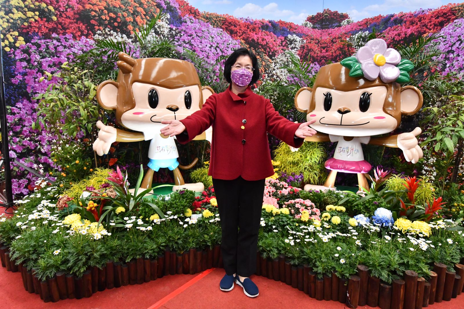 影／走春首選2022 花在彰化開幕 王惠美：歡迎來彰化走春　 - https://www.watchmedia01.com