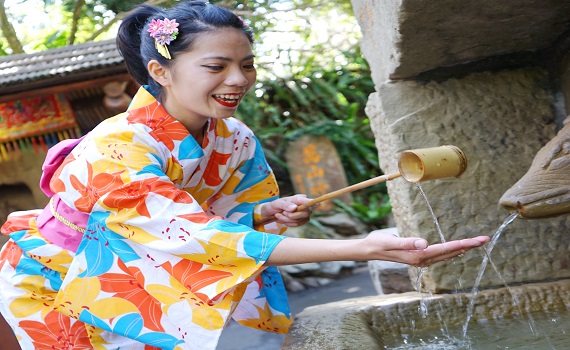 九族賞櫻體驗「恭洗發財」還可向土地公借發財金 - https://www.watchmedia01.com
