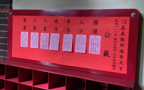 新港奉天宮抽出國運中下籤　建議保守作法腳踏實地 - https://www.watchmedia01.com