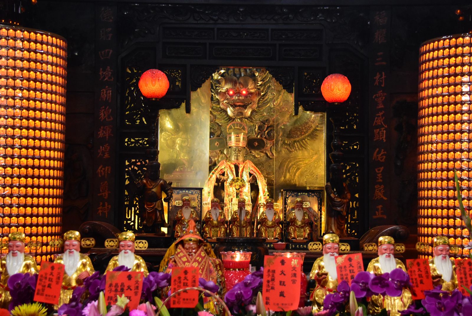 影／全台唯一迎燈排繞境 彰化花壇白沙坑文德宮因疫情延期 - https://www.watchmedia01.com