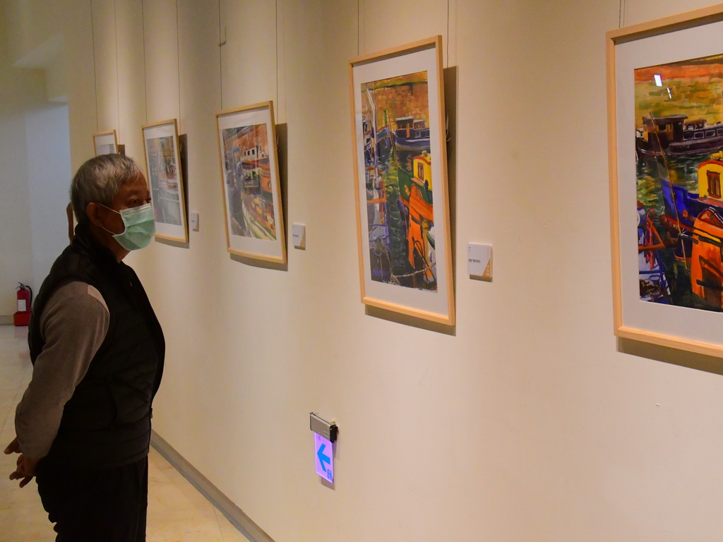 巴黎的景色若比鄰 彰化縣美術家接力展第107棒林智偉創作個展美術館展出 - https://www.watchmedia01.com