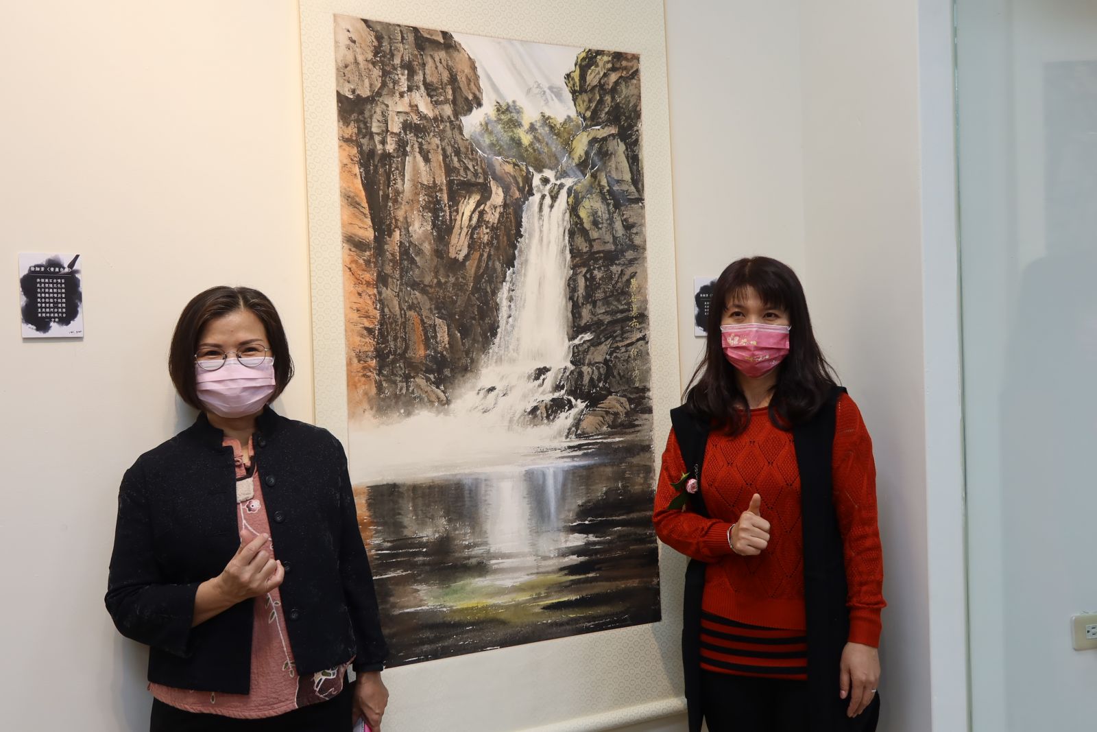 影／水墨與陶瓷擦出火花　彩墨新意-徐細芳水墨創作展 - https://www.watchmedia01.com