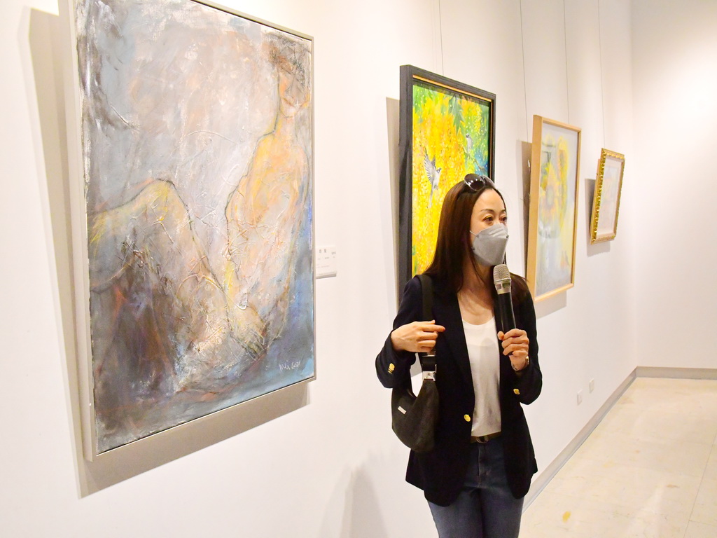 彰化縣卦山畫會聯展 每一幅作品都有創作者的故事 - https://www.watchmedia01.com