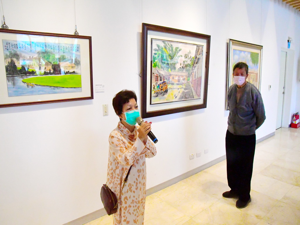 彰化縣卦山畫會聯展 每一幅作品都有創作者的故事 - https://www.watchmedia01.com
