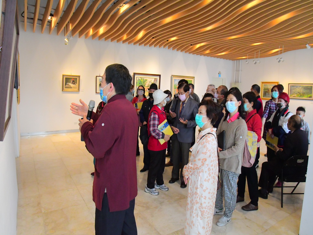 彰化縣卦山畫會聯展 每一幅作品都有創作者的故事 - https://www.watchmedia01.com